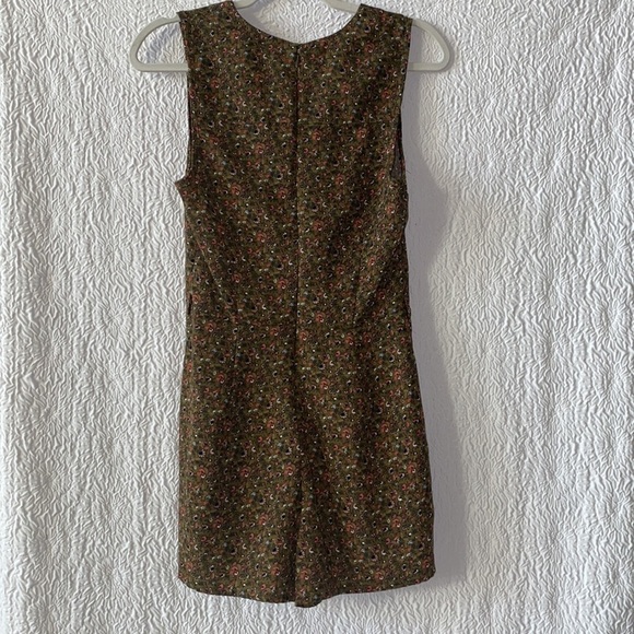 Abercrombie & Fitch Sleeveless Floral Print Shorts Romper - Picture 4 of 9